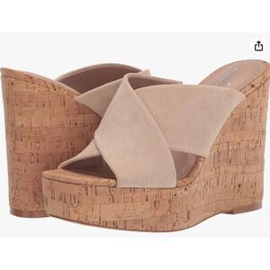 CHARLES BY CHARLES DAVID Women's Duo Wedge Sandal, 9